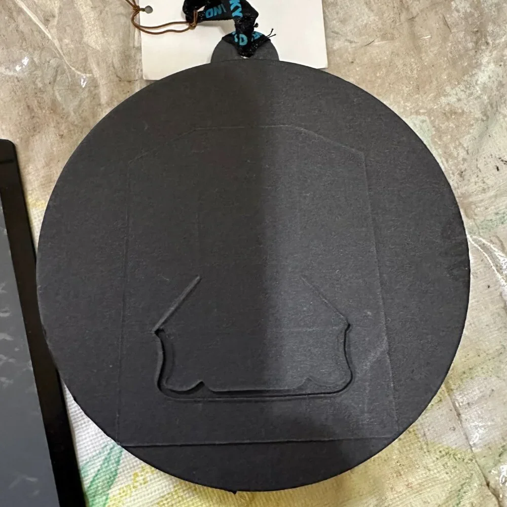 NWT Lucky Brand Circle Photo Frame Peace Symbol 5" - Picture 3 of 3